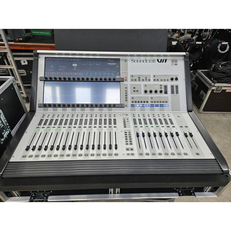Console son Soundcraft Vi1 + stagebox 32-16 - occasion