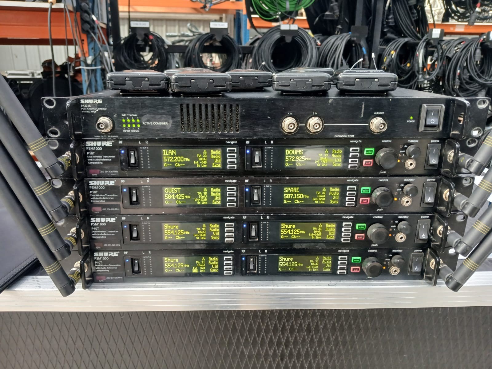 kit Shure PSM1000 (PA821B / P10T / P10R)- Occasion